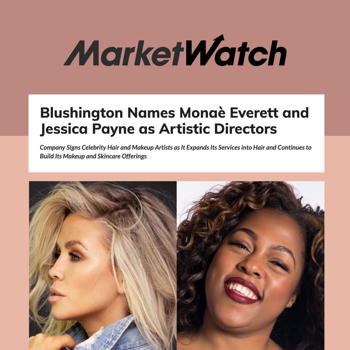 Market Watch-Blushington Names new Artistic Directors