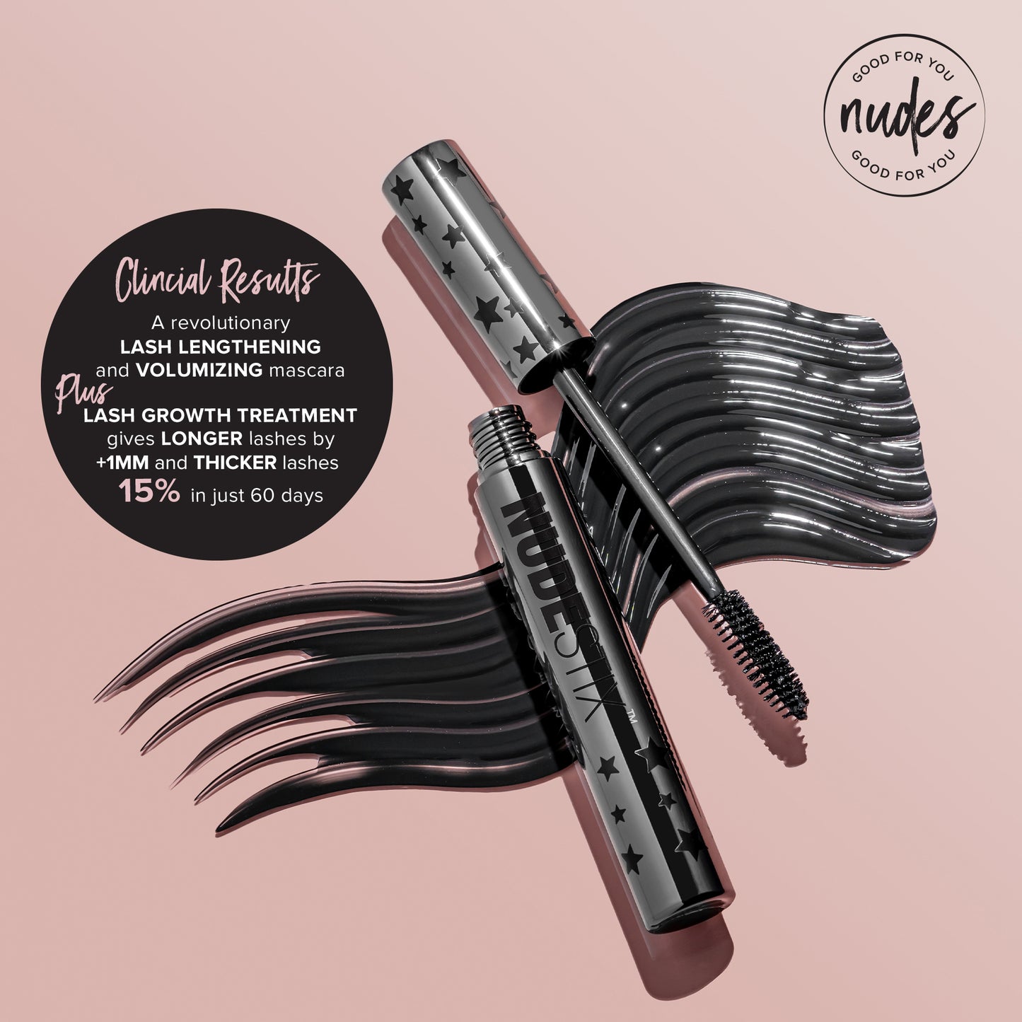 Nudestix LASH LENGTHENING MASCARA