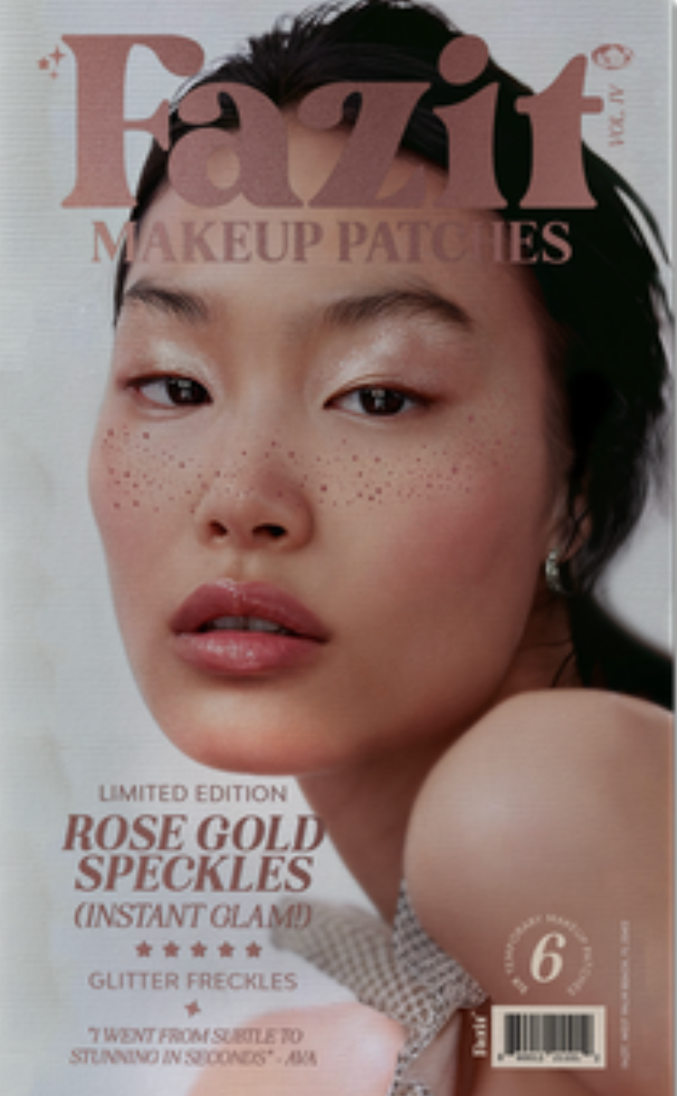 ROSE GOLD SPECKLES MAKEUP PATCH