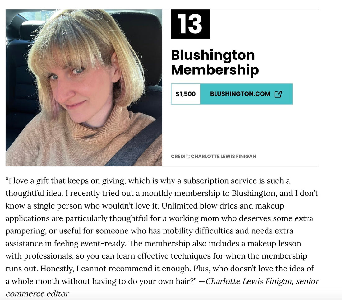 The Ultimate Holiday Beauty Gift: Why Blushington Made Prevention’s Top Gifts of 2025