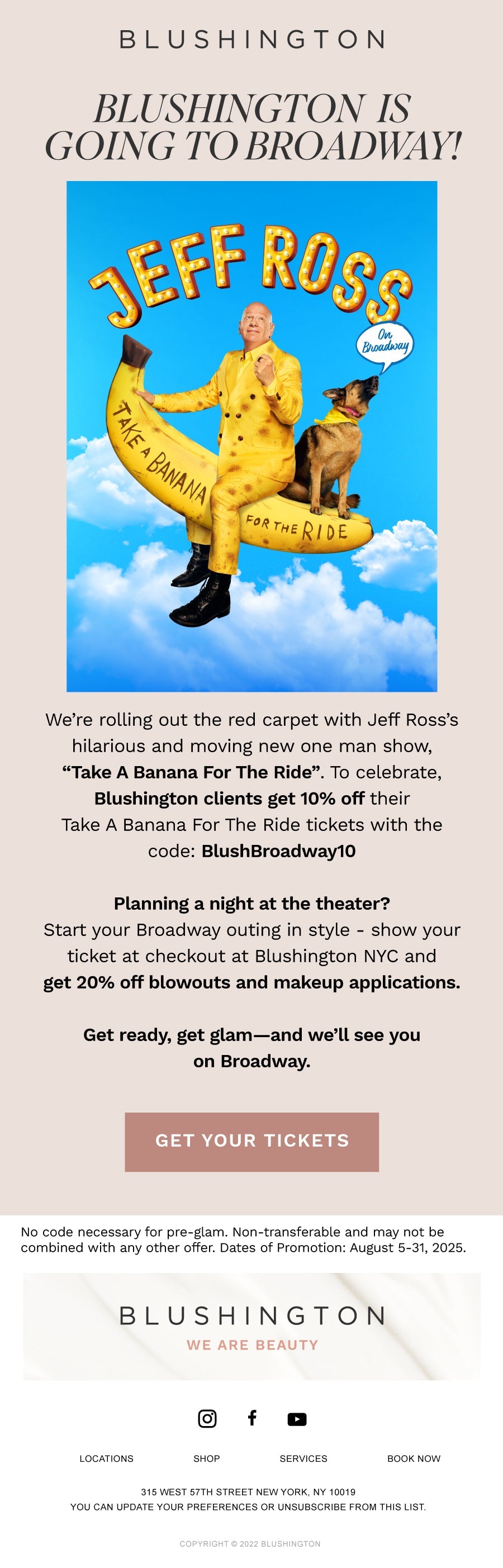 Blushington x Jeff Ross