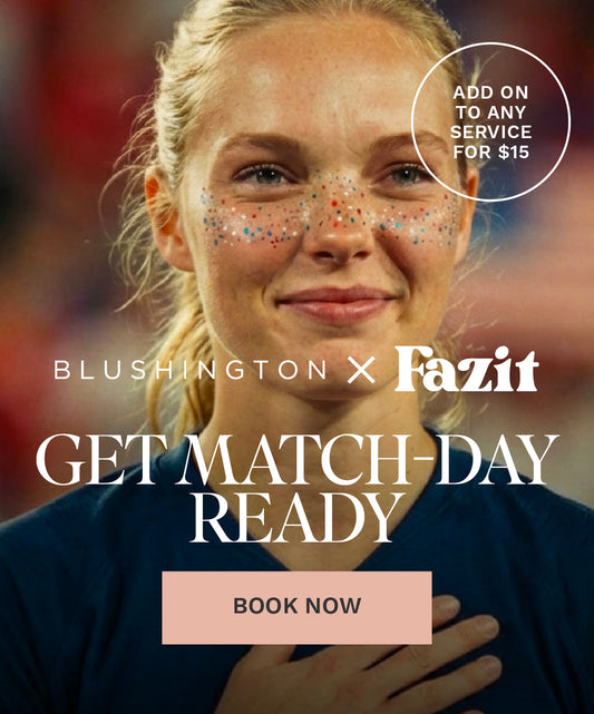 Blushington x Fazit Is Making Headlines: Get Match Day Ready at Blushington