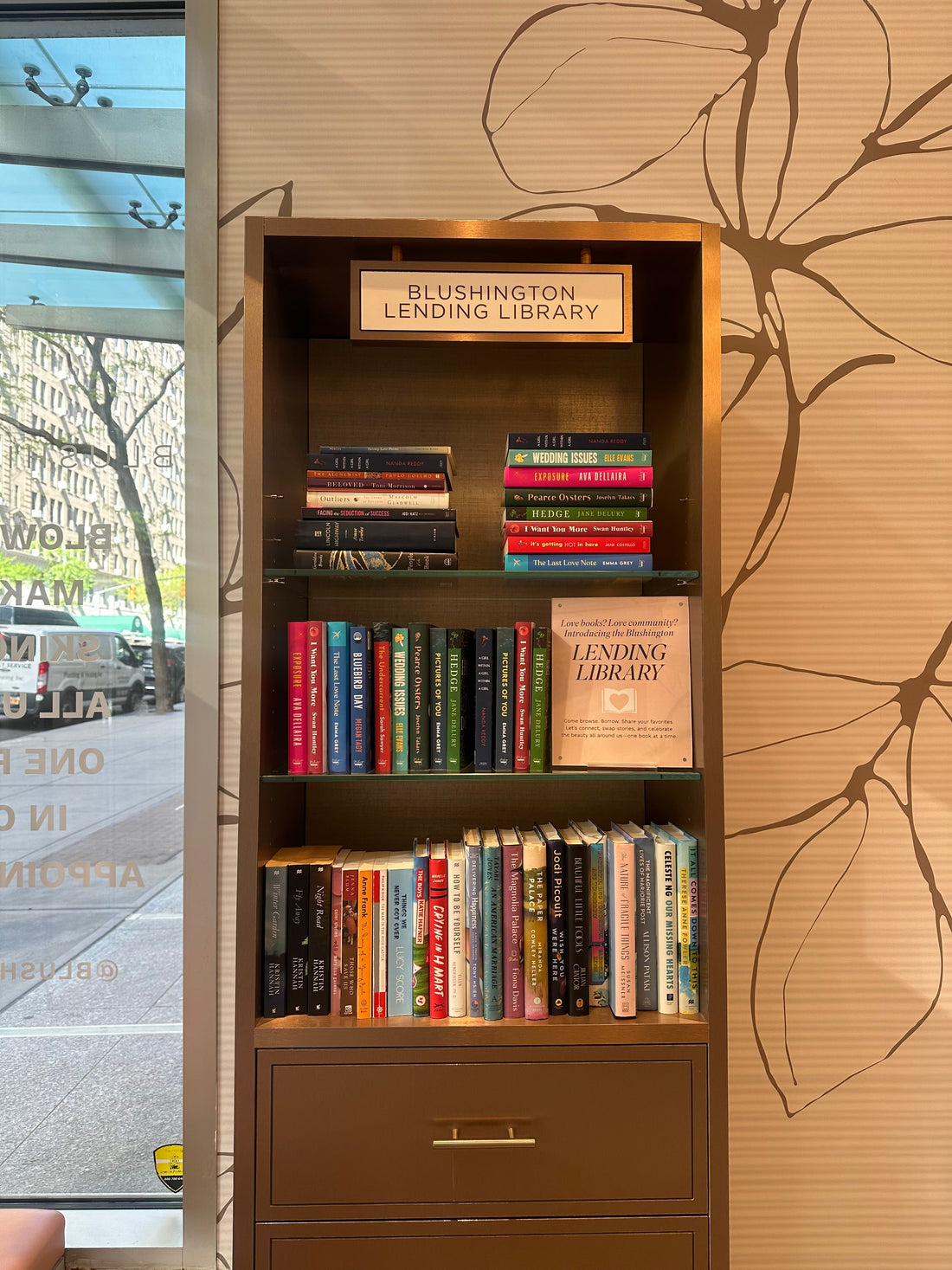 The Blushington Lending Library Has Arrived