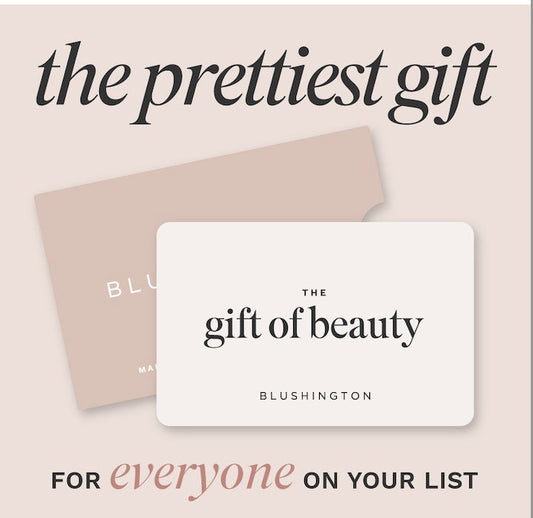 Last-Minute Gift Ideas: Blushington Gift Cards
