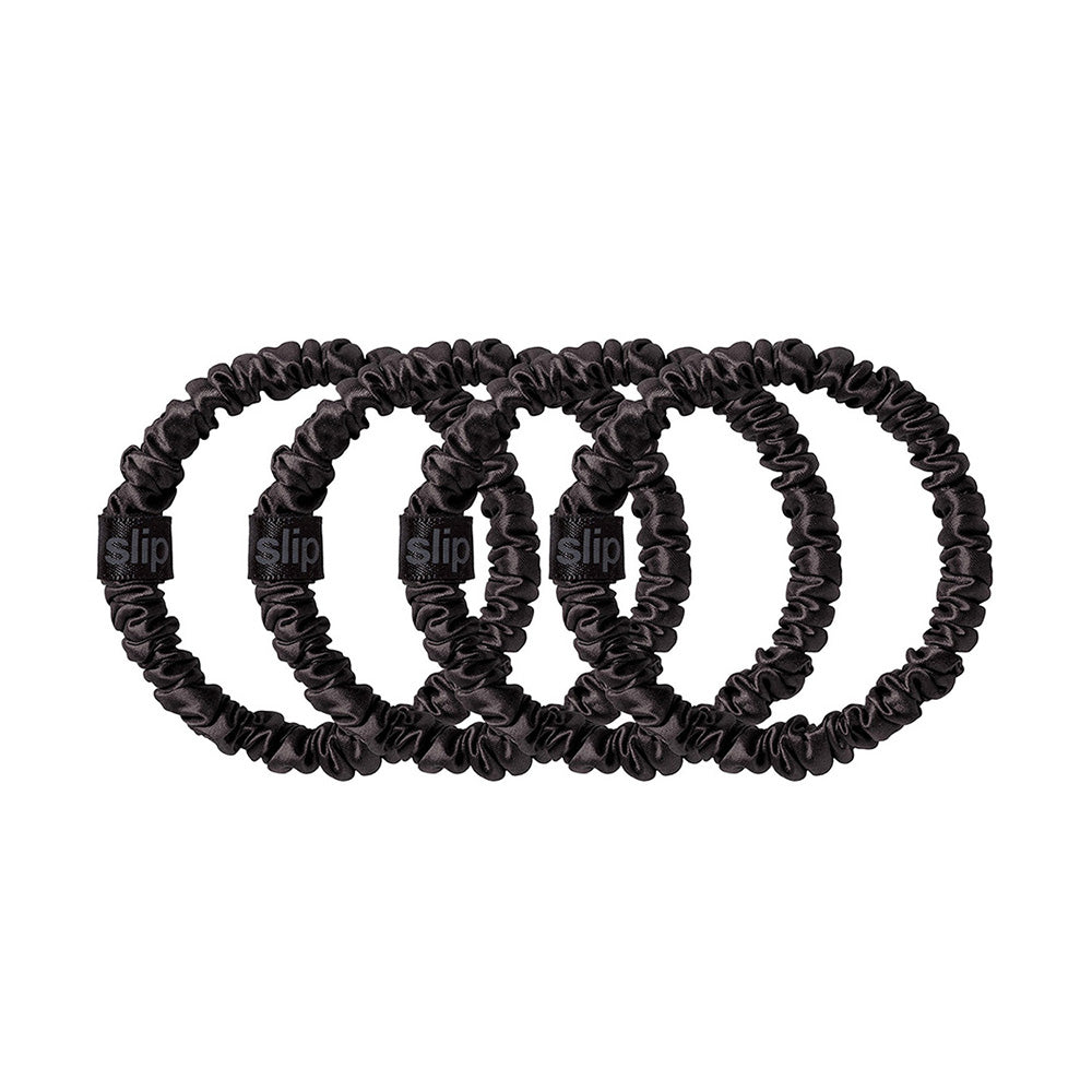 Pure Silk Back To Basics Skinny Scrunchies