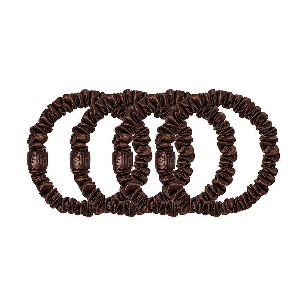 Pure Silk Back To Basics Skinny Scrunchies