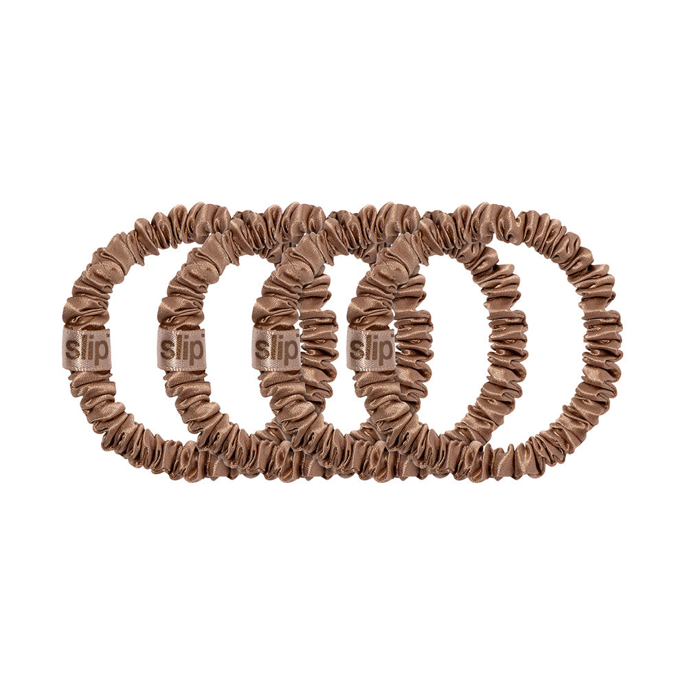 Pure Silk Back To Basics Skinny Scrunchies