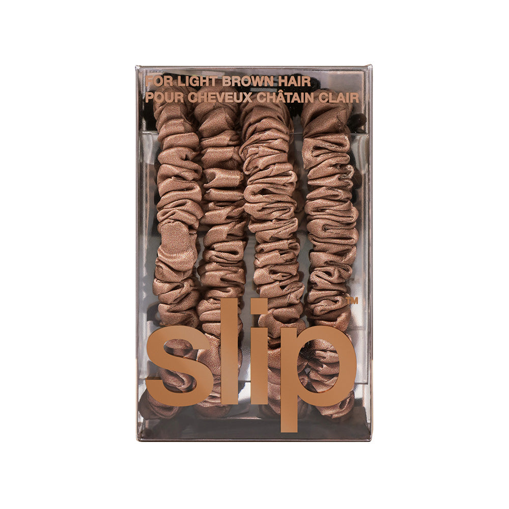 Pure Silk Back To Basics Skinny Scrunchies