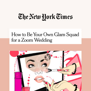 New York Times- Hire a Blushington Makeup Artist and Hair Stylist for your virtual wedding