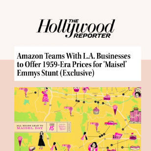 Hollywood Reporter-Mrs. Maisel and Amazon partner with Blushington