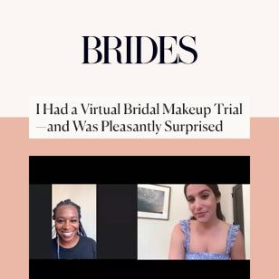 Brides- I had a virtual bridal trial with Blushington