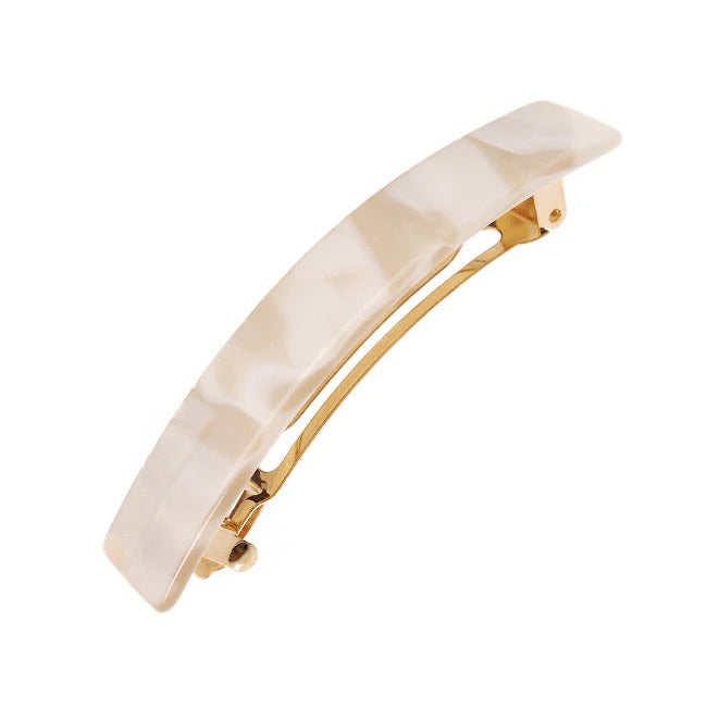 France Luxe Classic Rectangle Barrette Classics - Alba  display picture 1