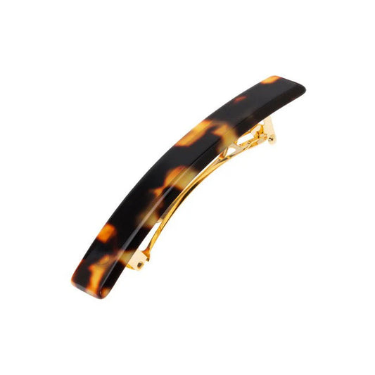 Small Luxury Rectangle Barrette Classic - Tokyo