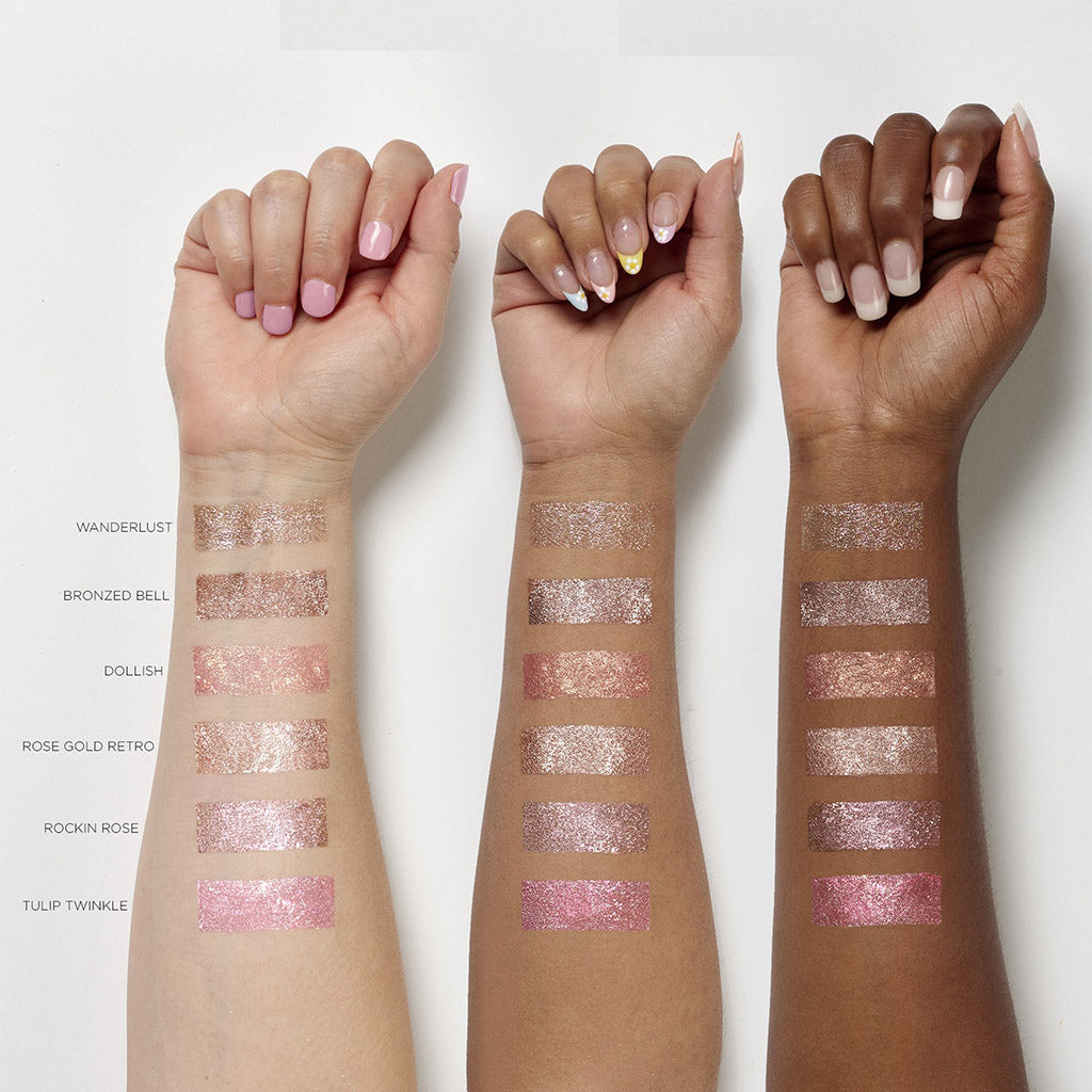 Stila liquid metal eyeshadow deals swatches