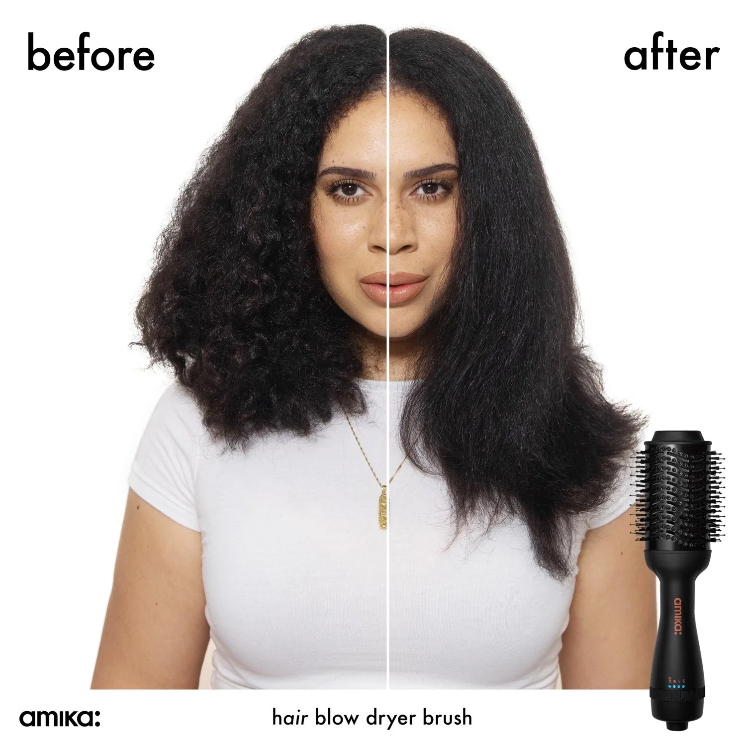 Amika heated hair on sale brush